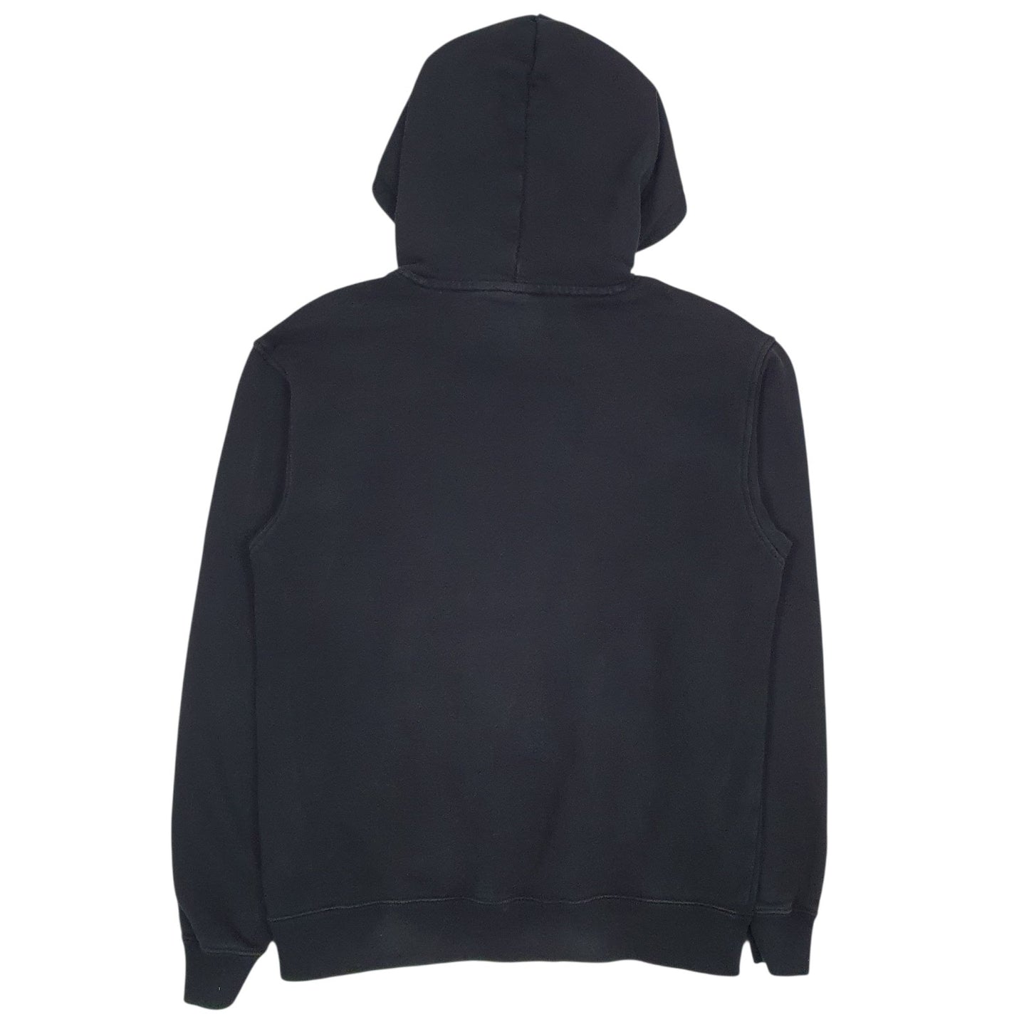 Mens Black Adidas Spellout Hoodie Jumper