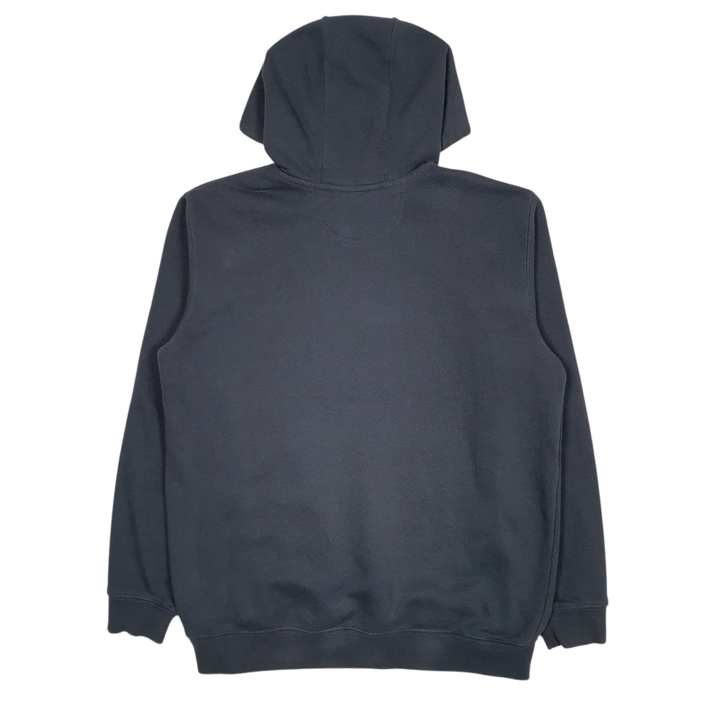 Mens Blue Carhartt Spellout Hoodie Jumper