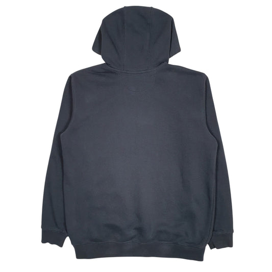 Mens Blue Carhartt Spellout Hoodie Jumper