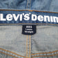 Mens Blue Levis  Quarter Zip Jeans