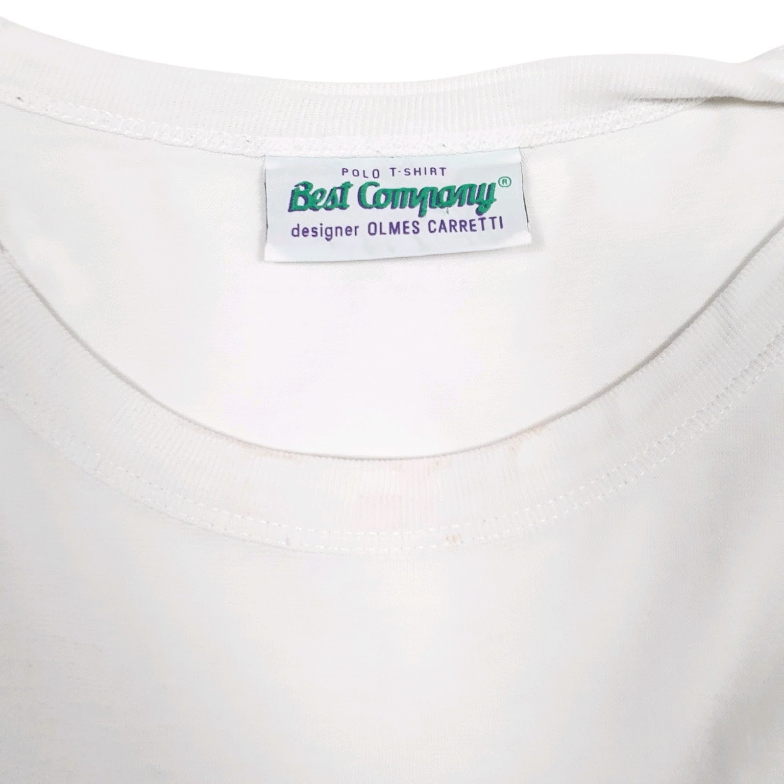Mens Grey Best Company Olmes Carretti Spellout  T Shirt