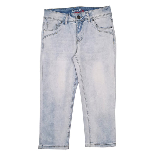 Womens Blue Zara Capri Casual JeansW28 L19