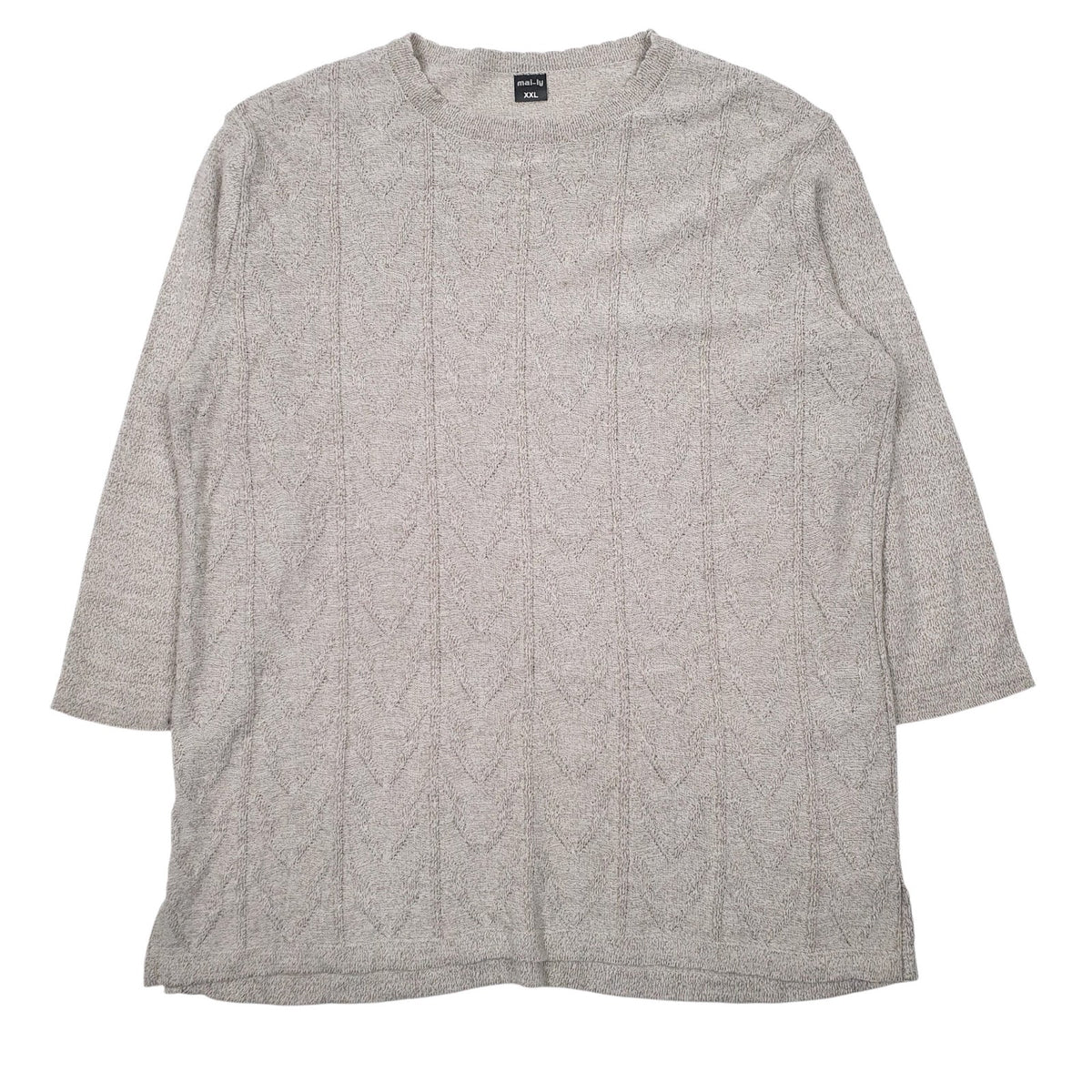 Womens Grey Mai-ly  Crewneck Jumper