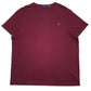 Mens Burgundy Polo Ralph Lauren  Short Sleeve T Shirt