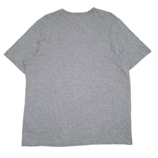 Mens Grey Nike Spellout  T Shirt
