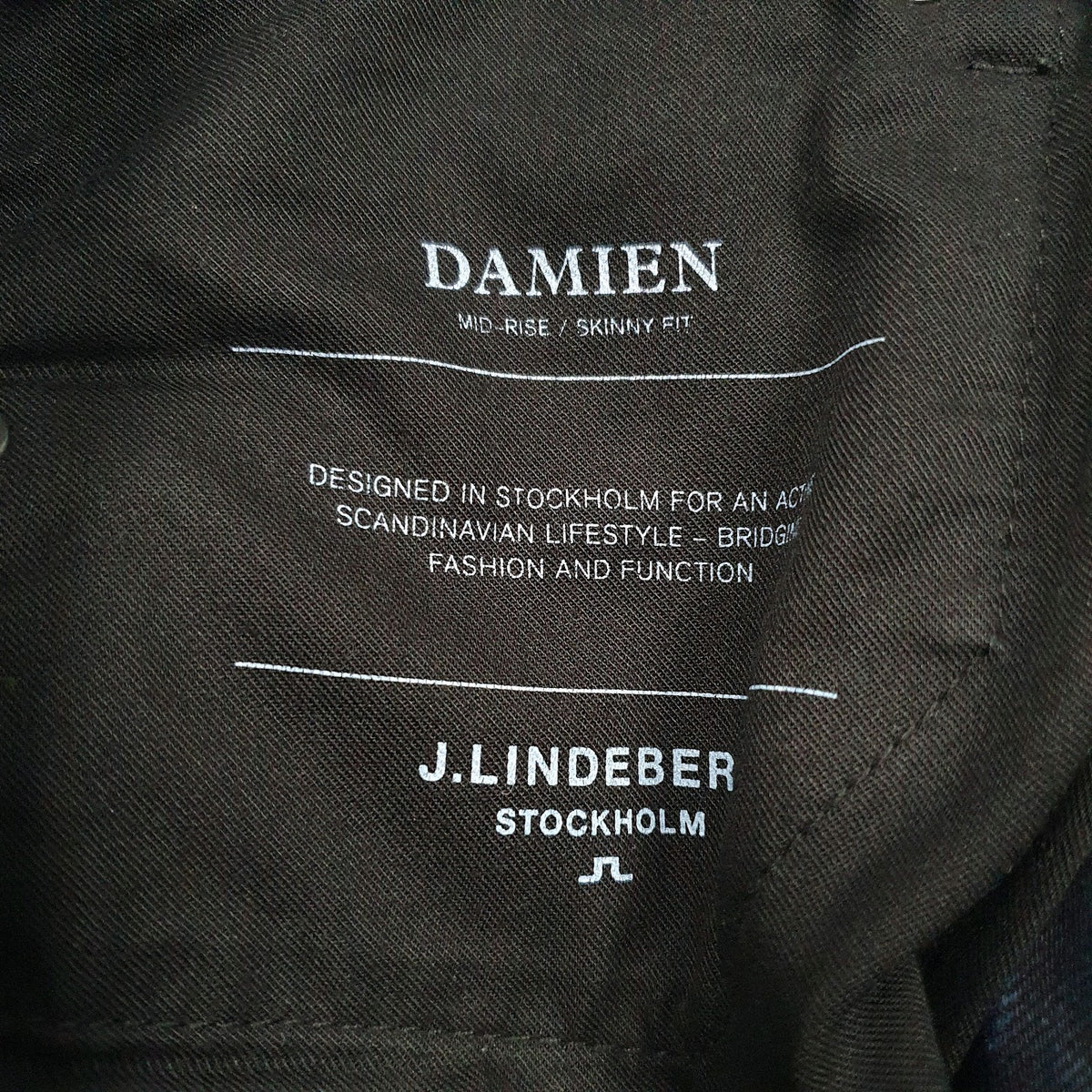 Mens Blue J. Lindeberg   Jeans