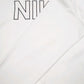 Mens White Nike Spellout Crewneck Jumper
