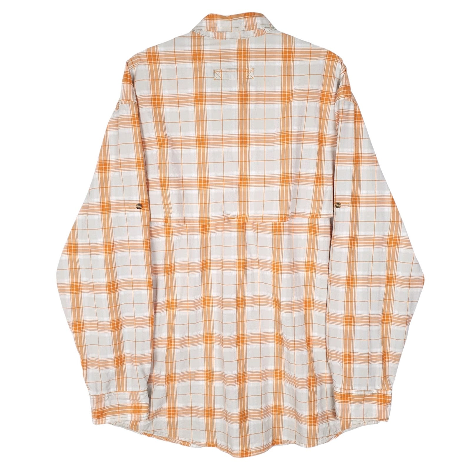 Mens Orange L.L.Bean Active Wear  Shirt