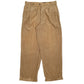 Mens Brown Eddie Bauer Pleated Corduroy Trousers