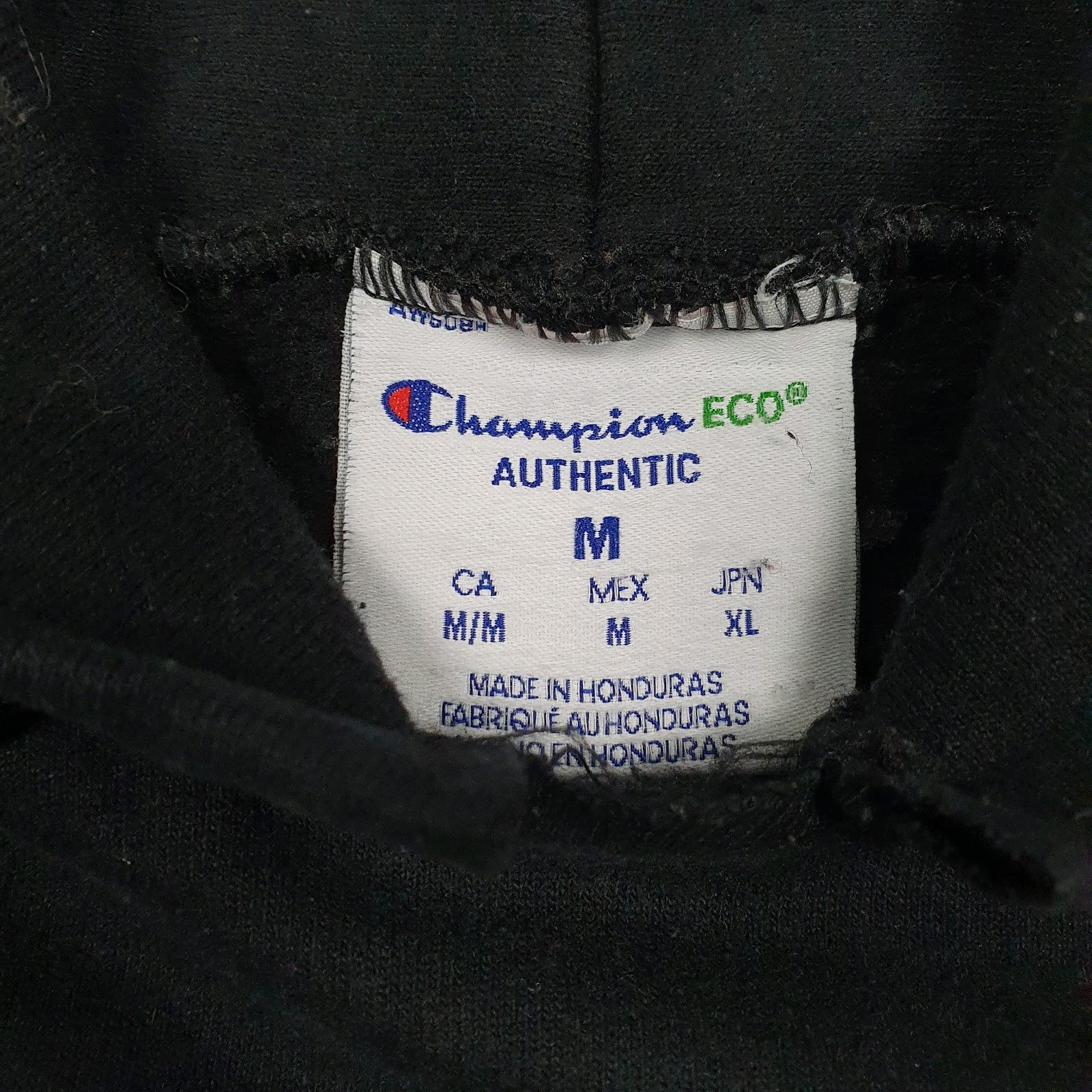 Mens Black Champion  Hoodie Jumper