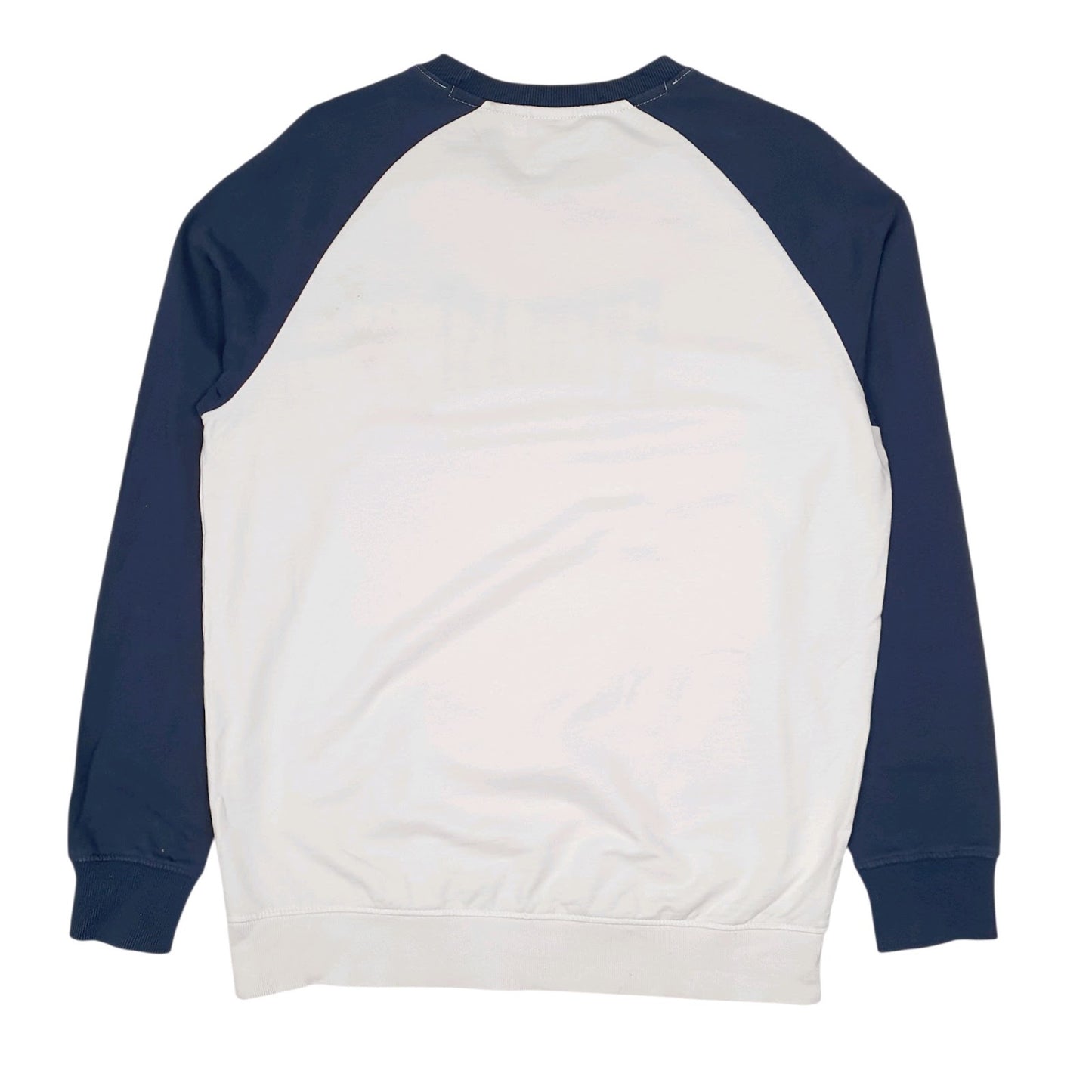 Mens White Everlast Boxing Crewneck Jumper