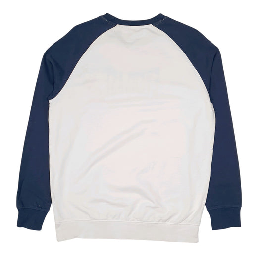 Mens White Everlast Boxing Crewneck Jumper