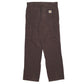 Mens Brown Carhartt Workwear Carpenter  Trousers