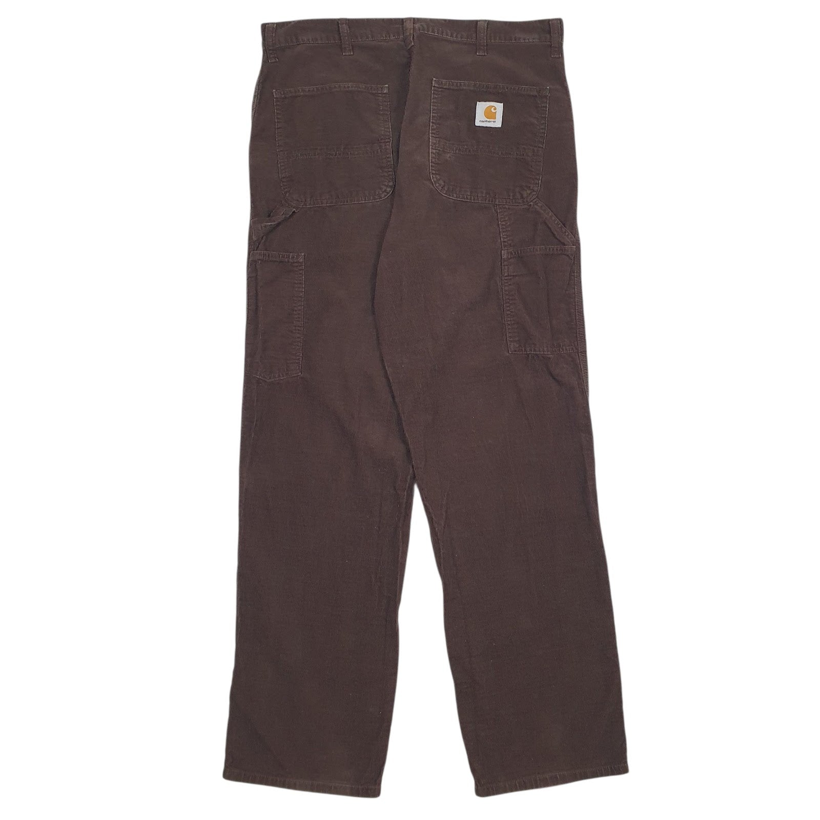 Mens Brown Carhartt Workwear Carpenter  Trousers