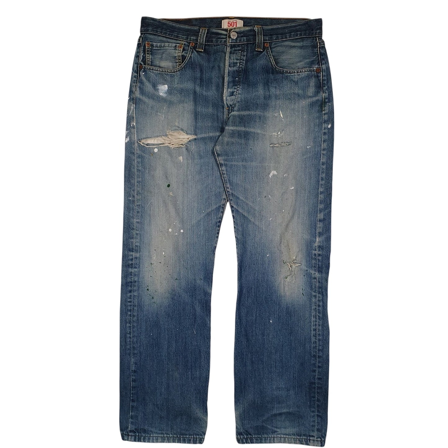 Mens Blue Levis Vintage 00s 501 JeansW34 L30