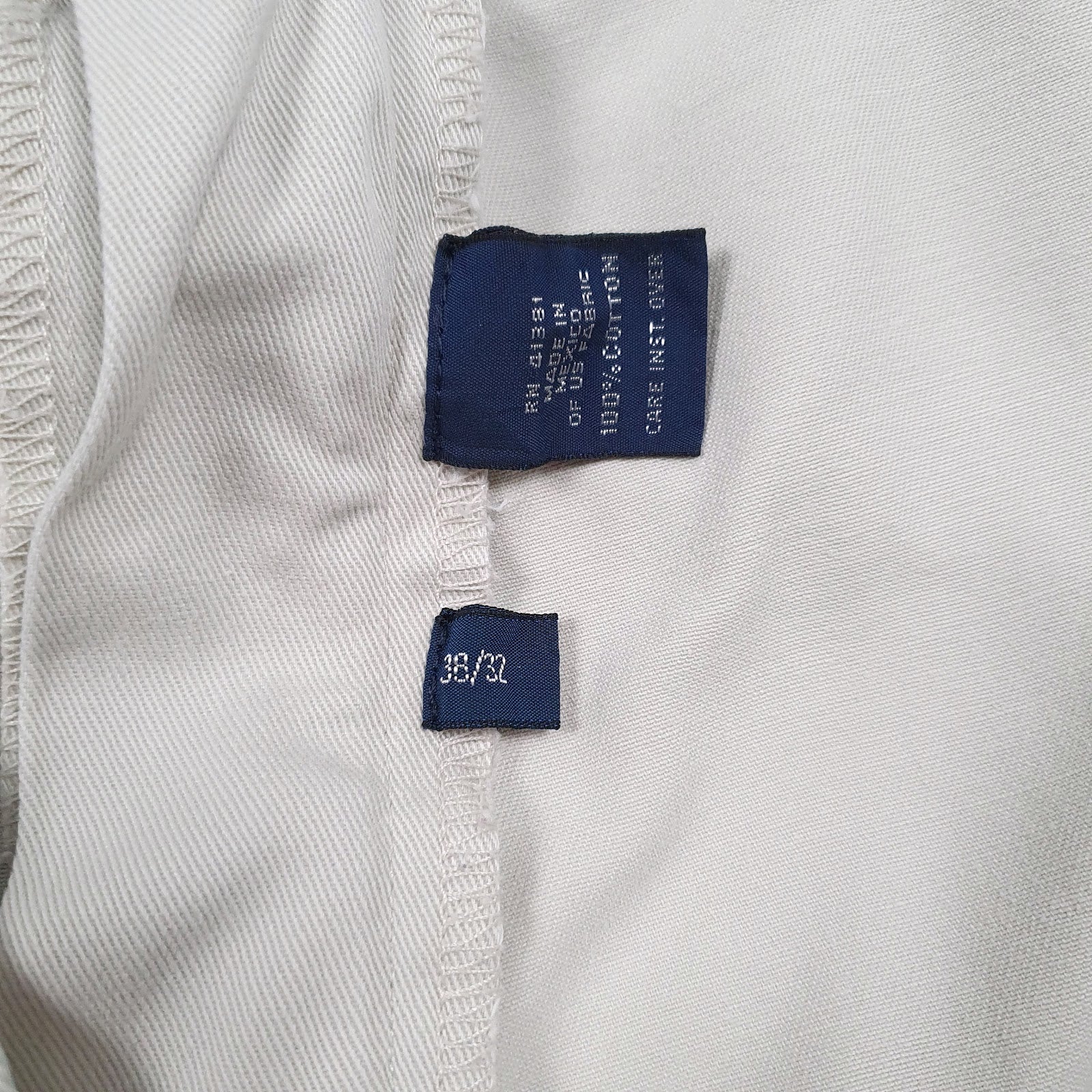 Mens Cream Polo Ralph Lauren   Trousers