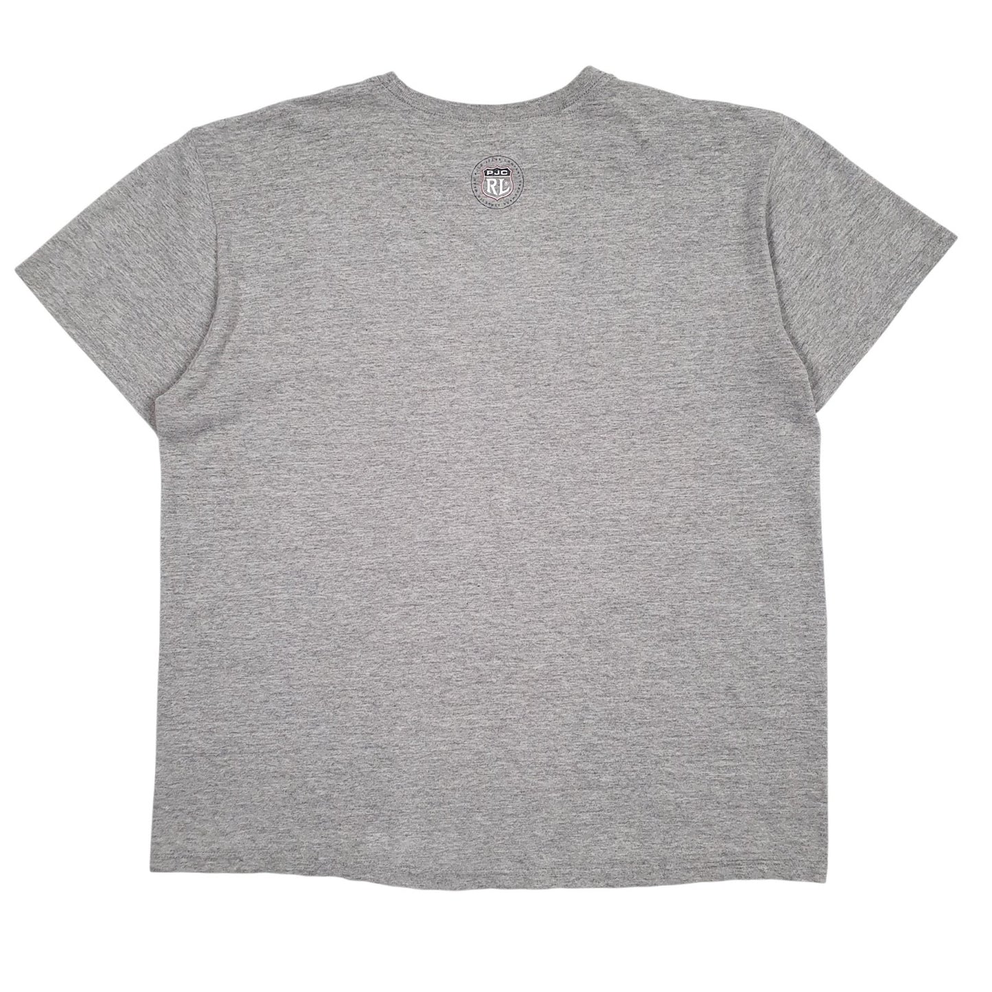 Mens Grey Polo Ralph Lauren Spellout  T Shirt