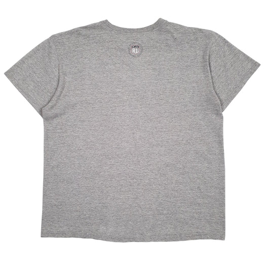 Mens Grey Polo Ralph Lauren Spellout  T Shirt
