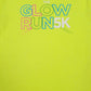 Mens Green Gildan Glow Run 5k  T Shirt