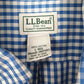 Mens Blue L.L.Bean   Shirt