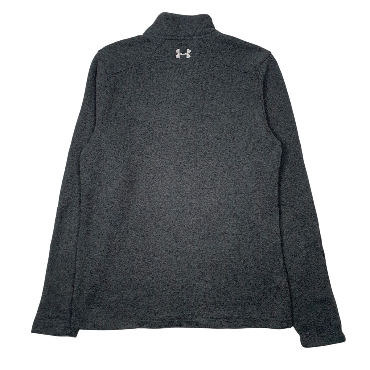 Mens Grey Under Armour Cold Gear Quarter Zip Jumper