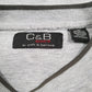Mens Grey Croft & Barrow Graphic Embroidered Hoodie Jumper