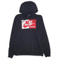 Mens Black Nike Spellout Hockey Hoodie Jumper
