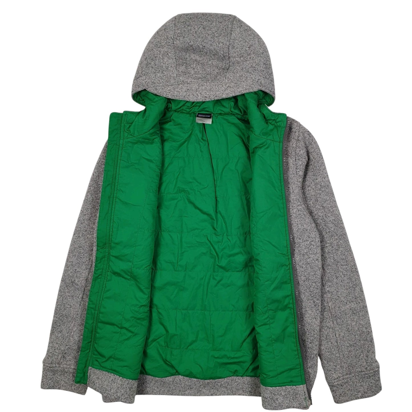 Womens Grey Patagonia Hoodie Full Zip Jumper