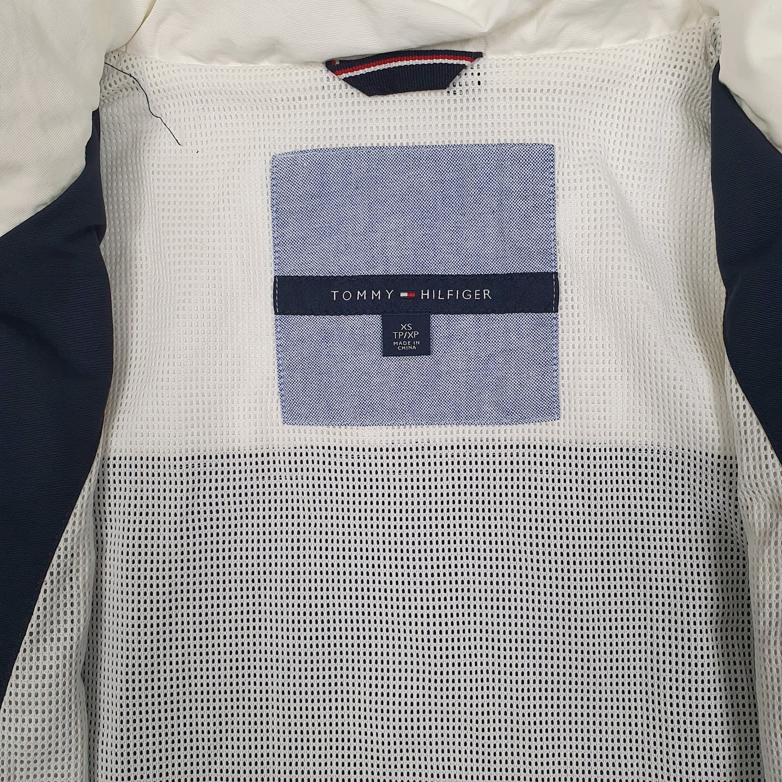 Mens Navy Tommy Hilfiger  Hoodie Coat