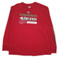 Mens Red NFL San Francisco 49ers Long Sleeve T Shirt