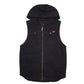 Mens Black Wrangler Vest Bodywarmer Hoodie Workwear  Coat