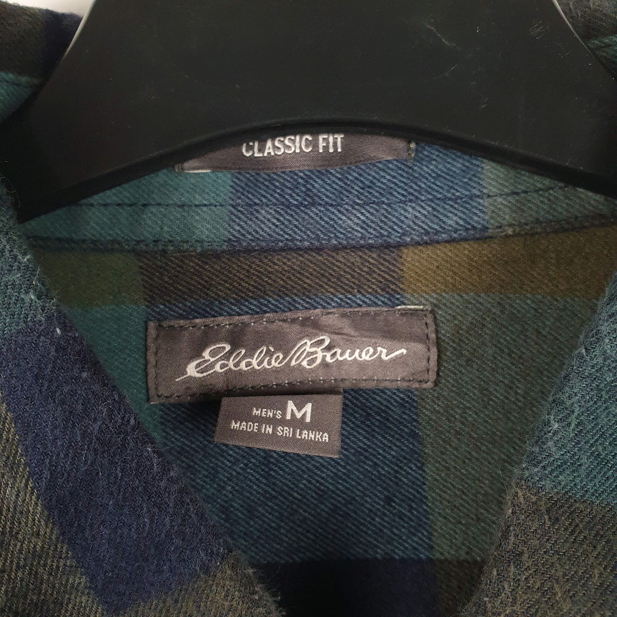 Mens Green Eddie Bauer   Shirt