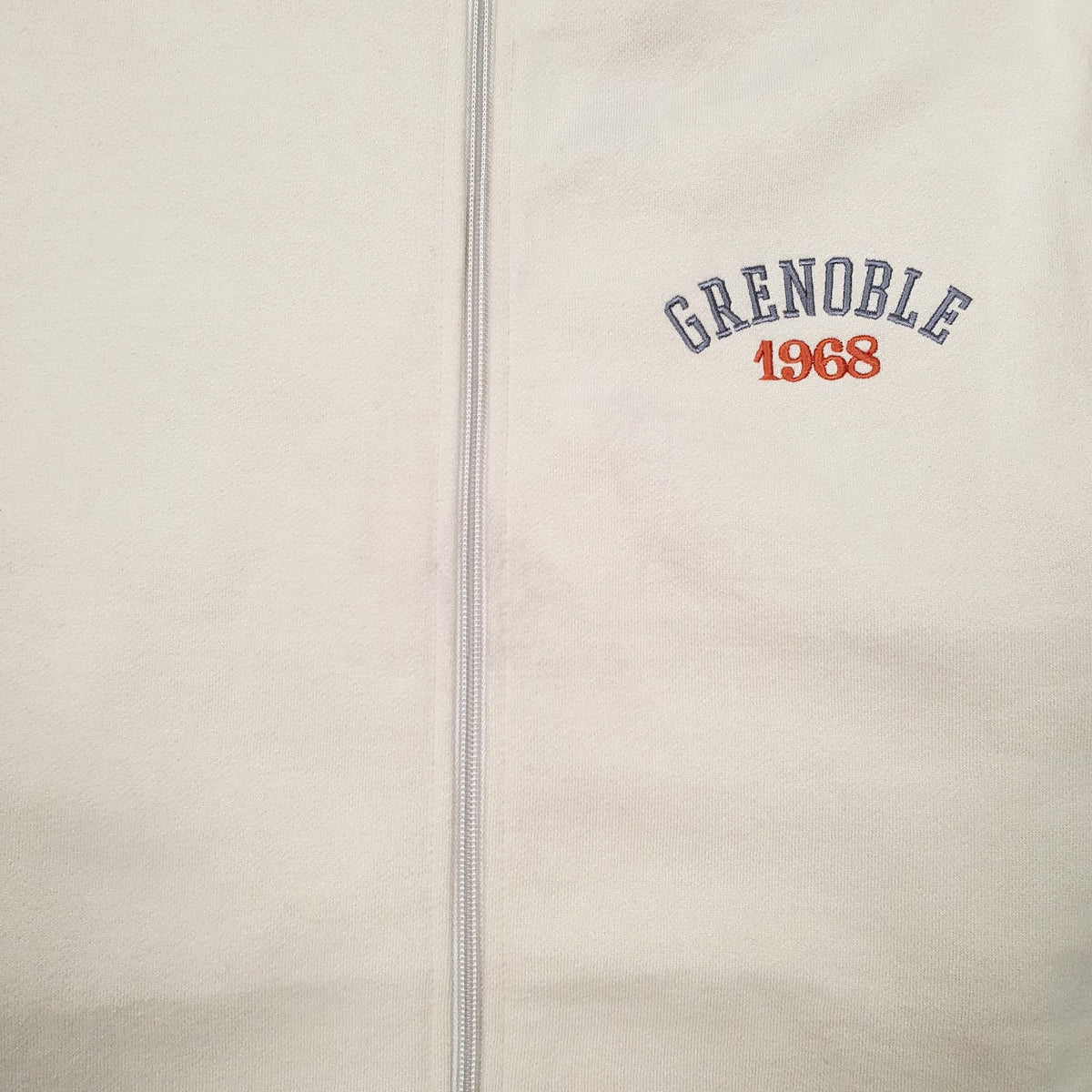Mens Cream Conte Of Florence Grenoble Full Zip Jumper