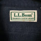 Mens Navy L.L.Bean Chamois  Shirt