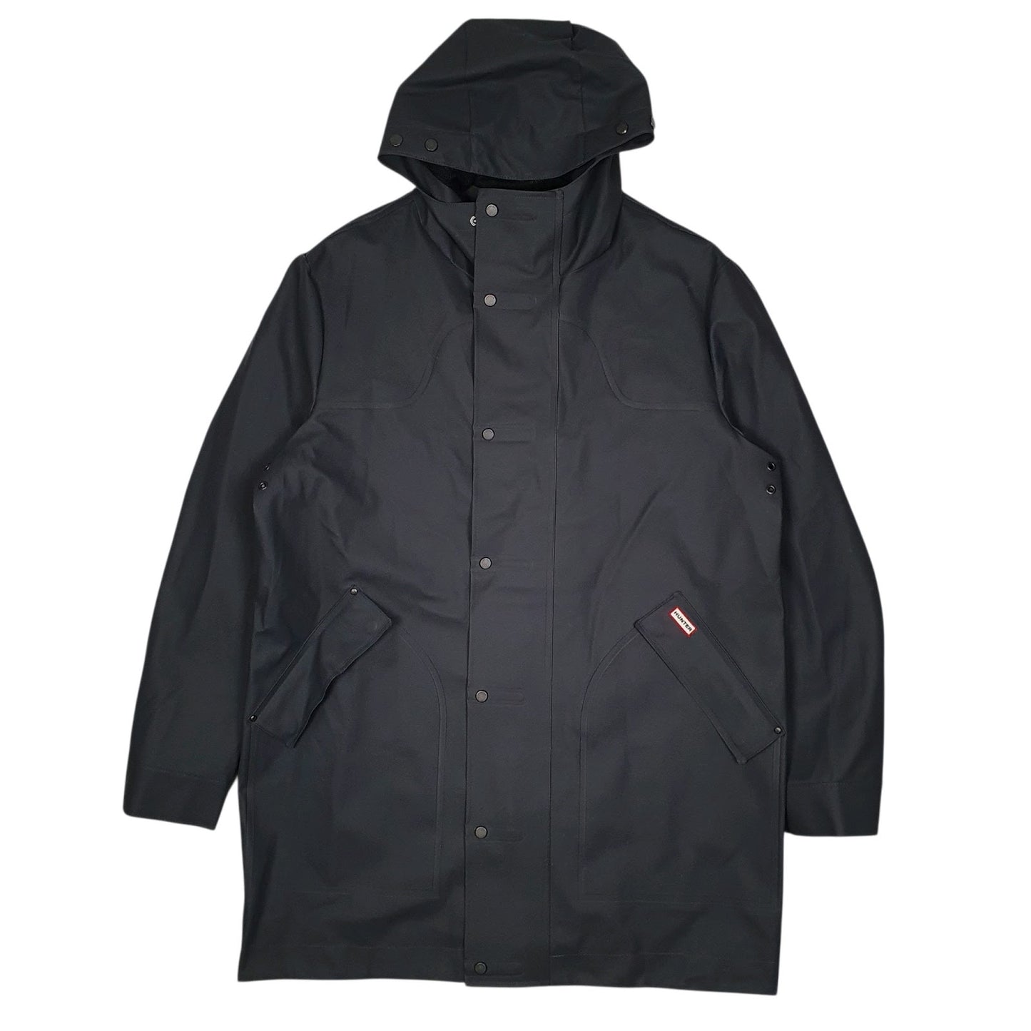 Mens Grey Hunter PVC Rain Coat  Coat
