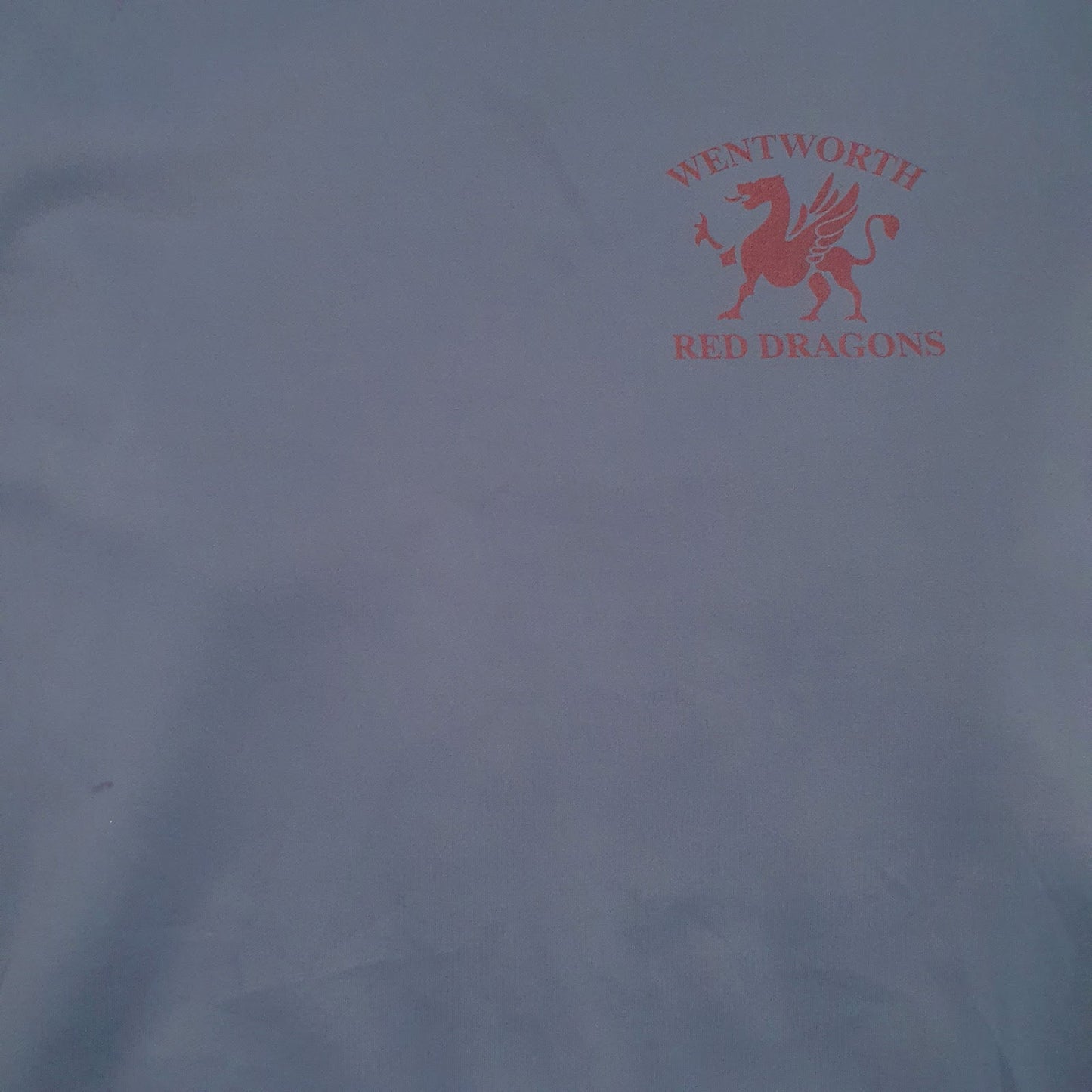 Mens Blue Adidas Climawarm Wentworth Red Dragons Crewneck Jumper