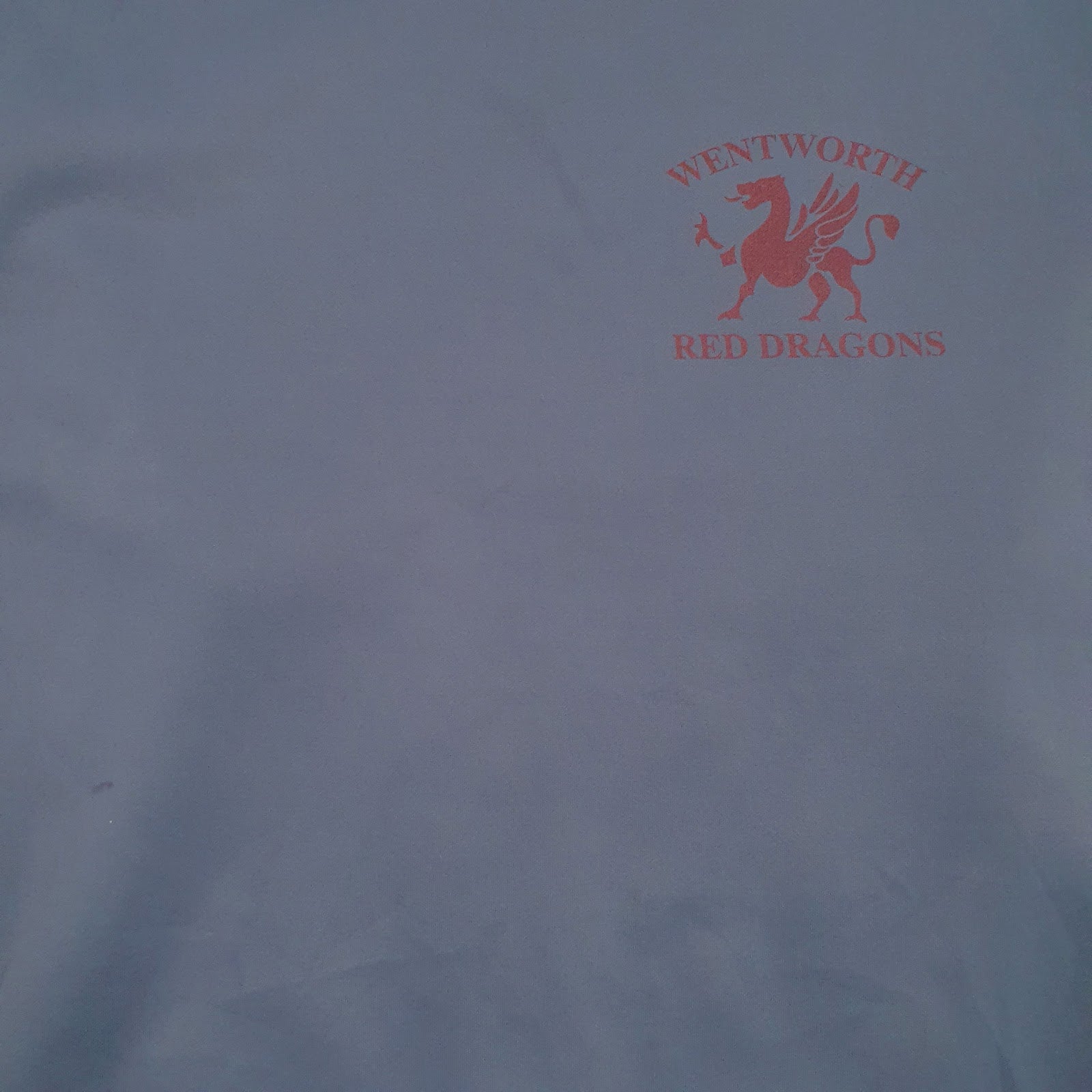Mens Blue Adidas Climawarm Wentworth Red Dragons Crewneck Jumper