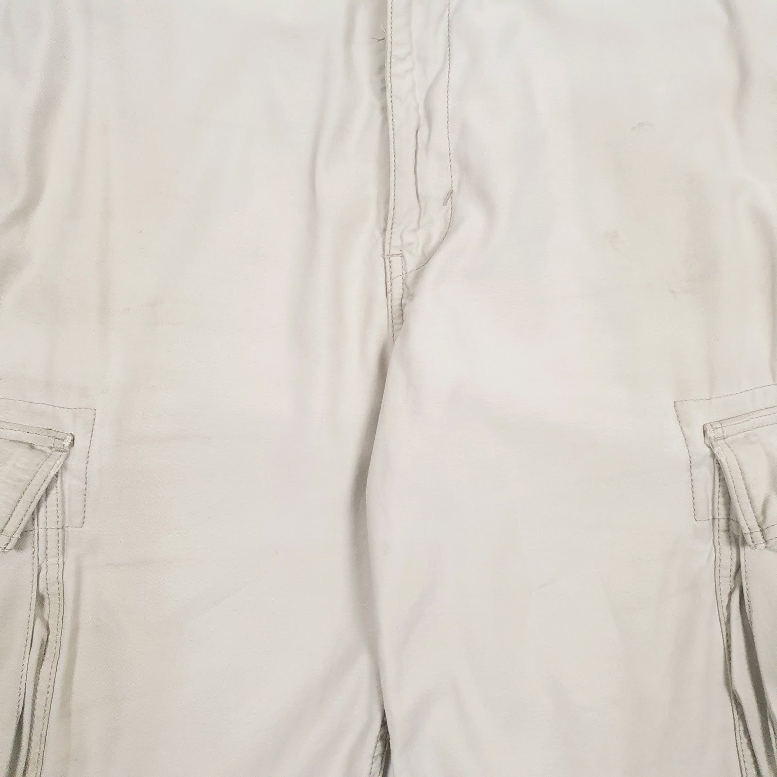 Mens Beige Levis Workwear Crewneck Shorts