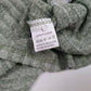 Womens Green Unbranded Hoodie Lightweight Full Zip Jumper