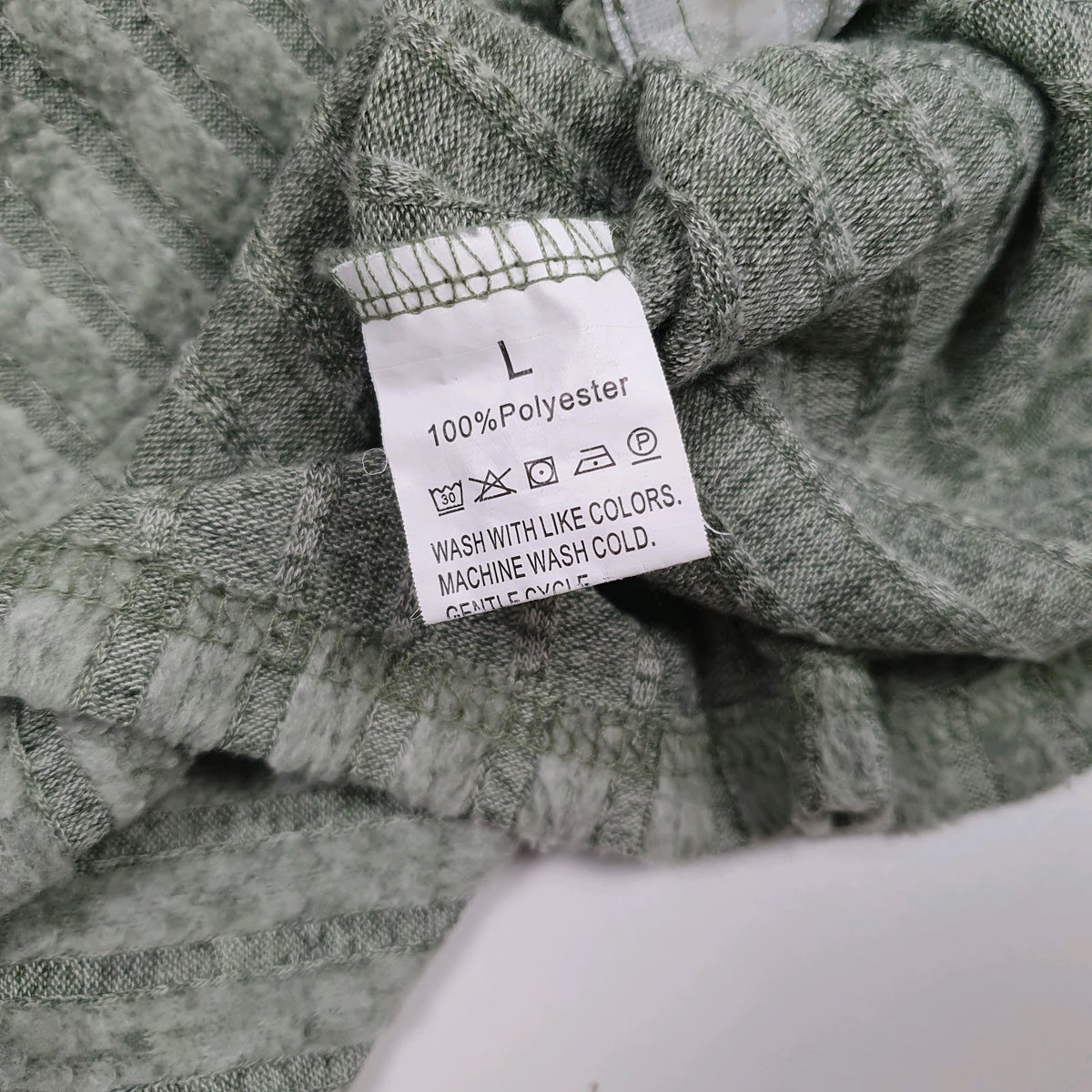 Womens Green Unbranded Hoodie Lightweight Full Zip Jumper