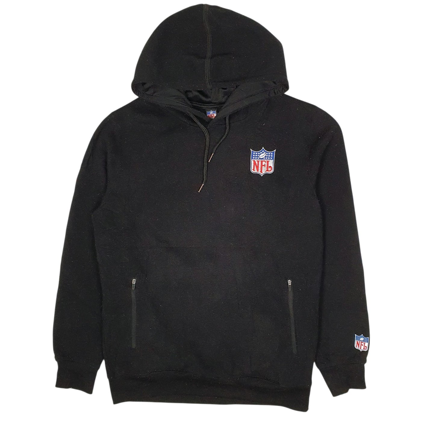 Mens Black NFL  Hoodie Jumper