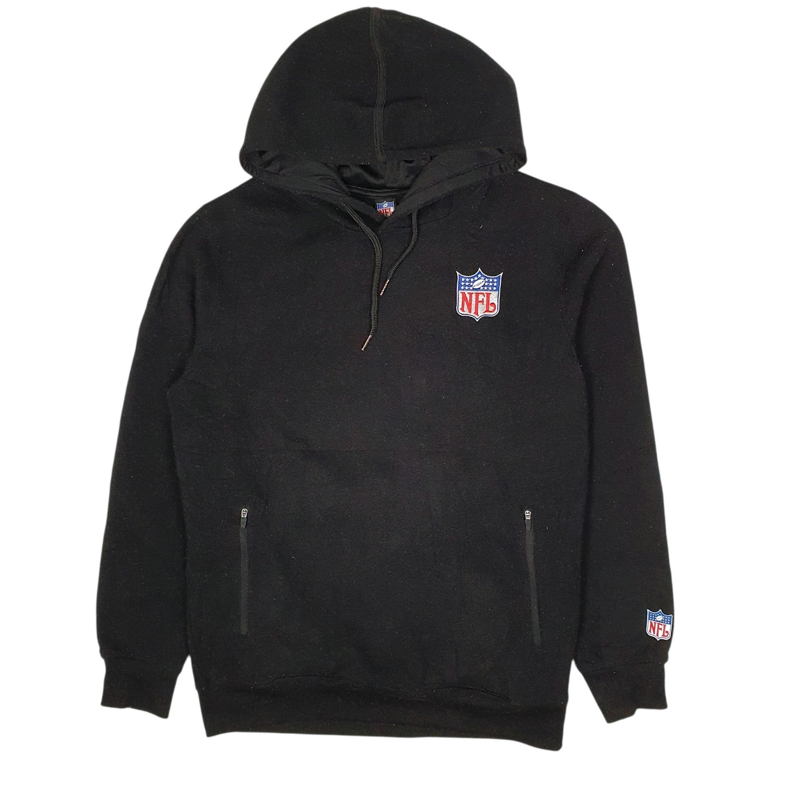 Mens Black NFL  Hoodie Jumper