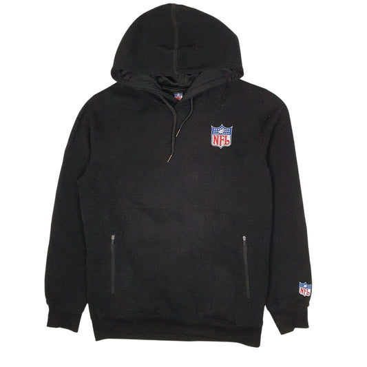 Mens Black NFL  Hoodie Jumper