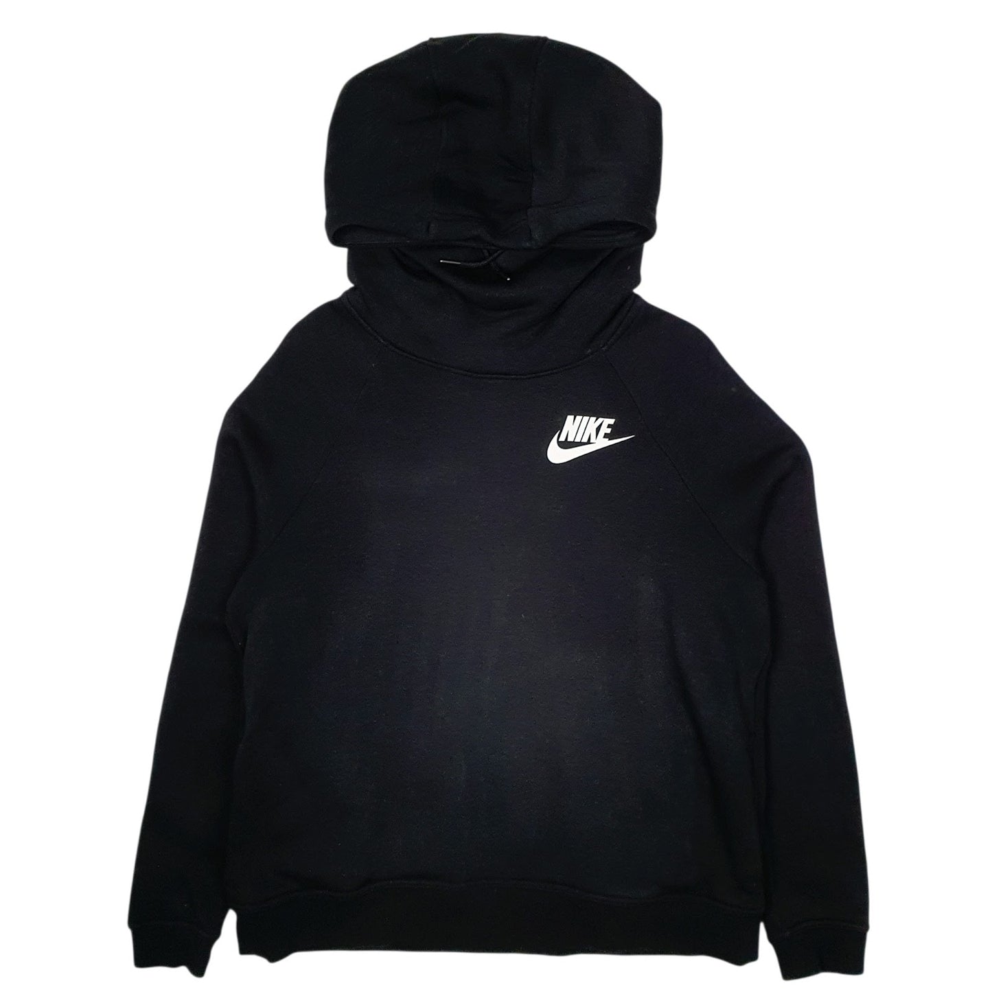 Womens Black Nike Turtle Neck Hoodie Jumper