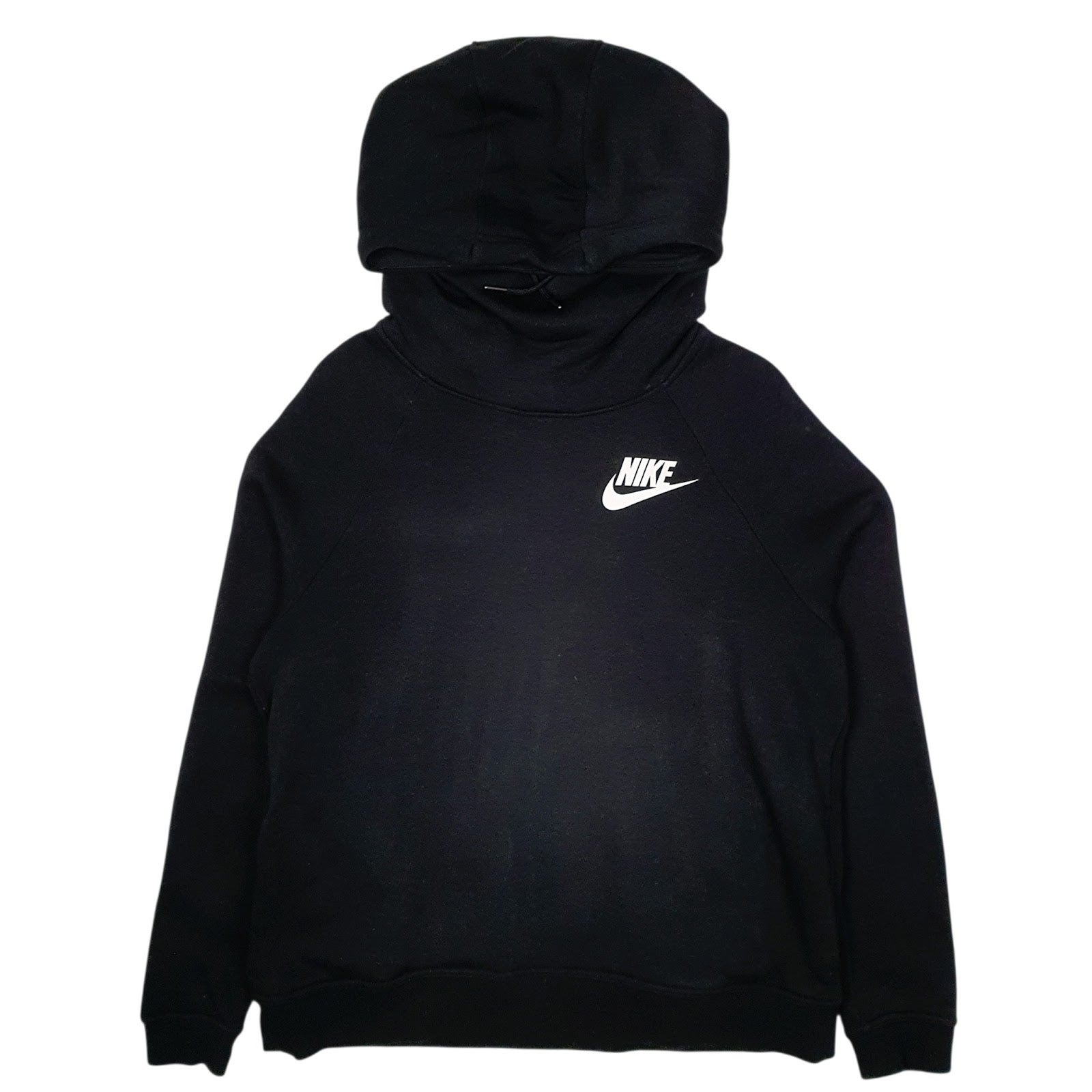 Womens Black Nike Turtle Neck Hoodie Jumper