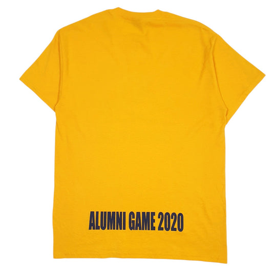 Mens Yellow Gildan AB Lacrosse  T Shirt