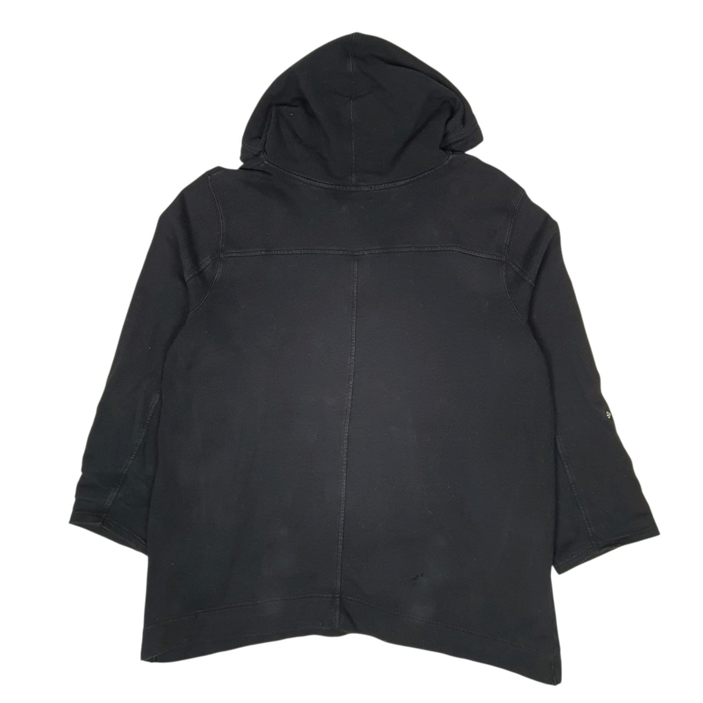 Womens Black Ralph Lauren Quarter Zip Active Hoodie Jumper
