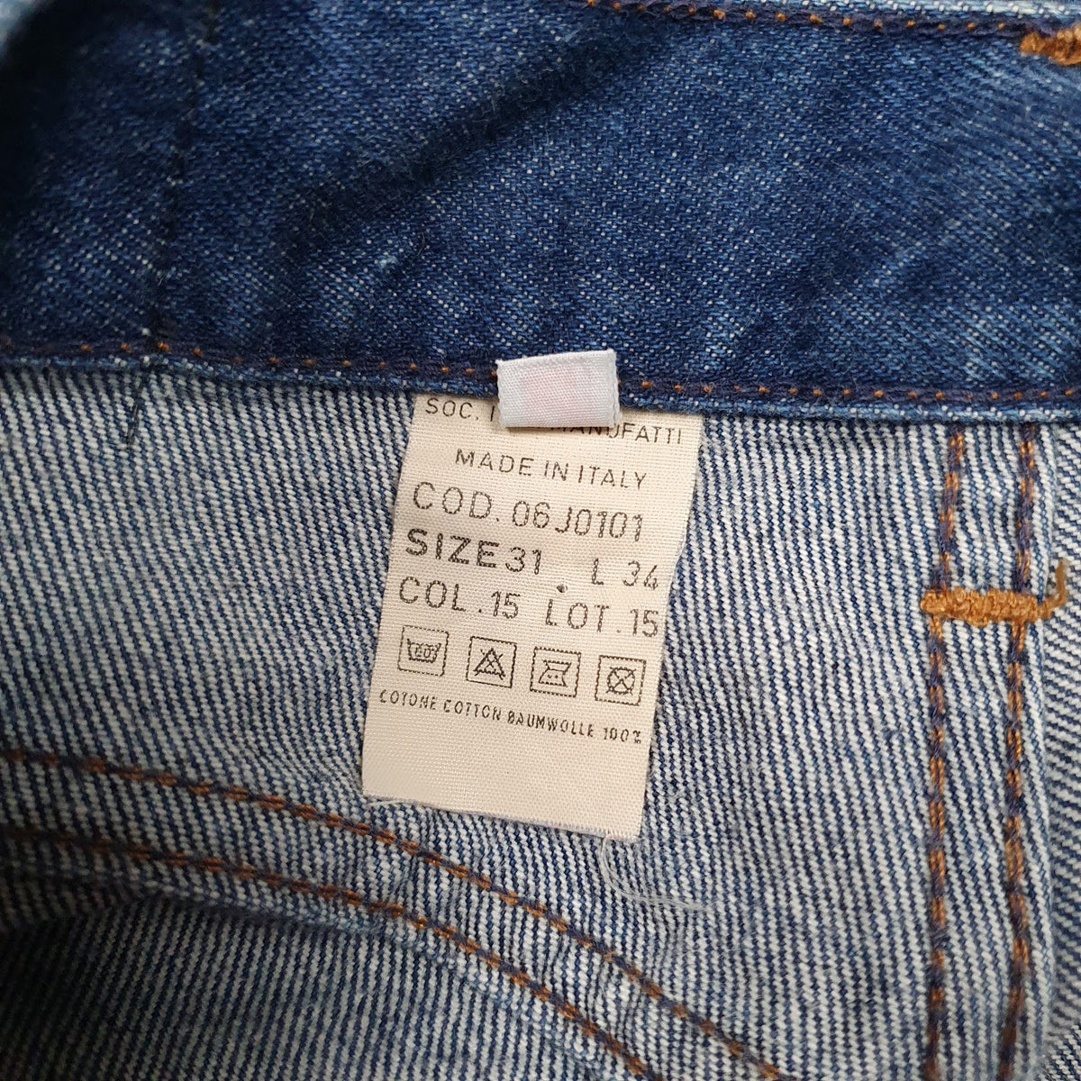 Womens Blue Armani Vintage  Jeans