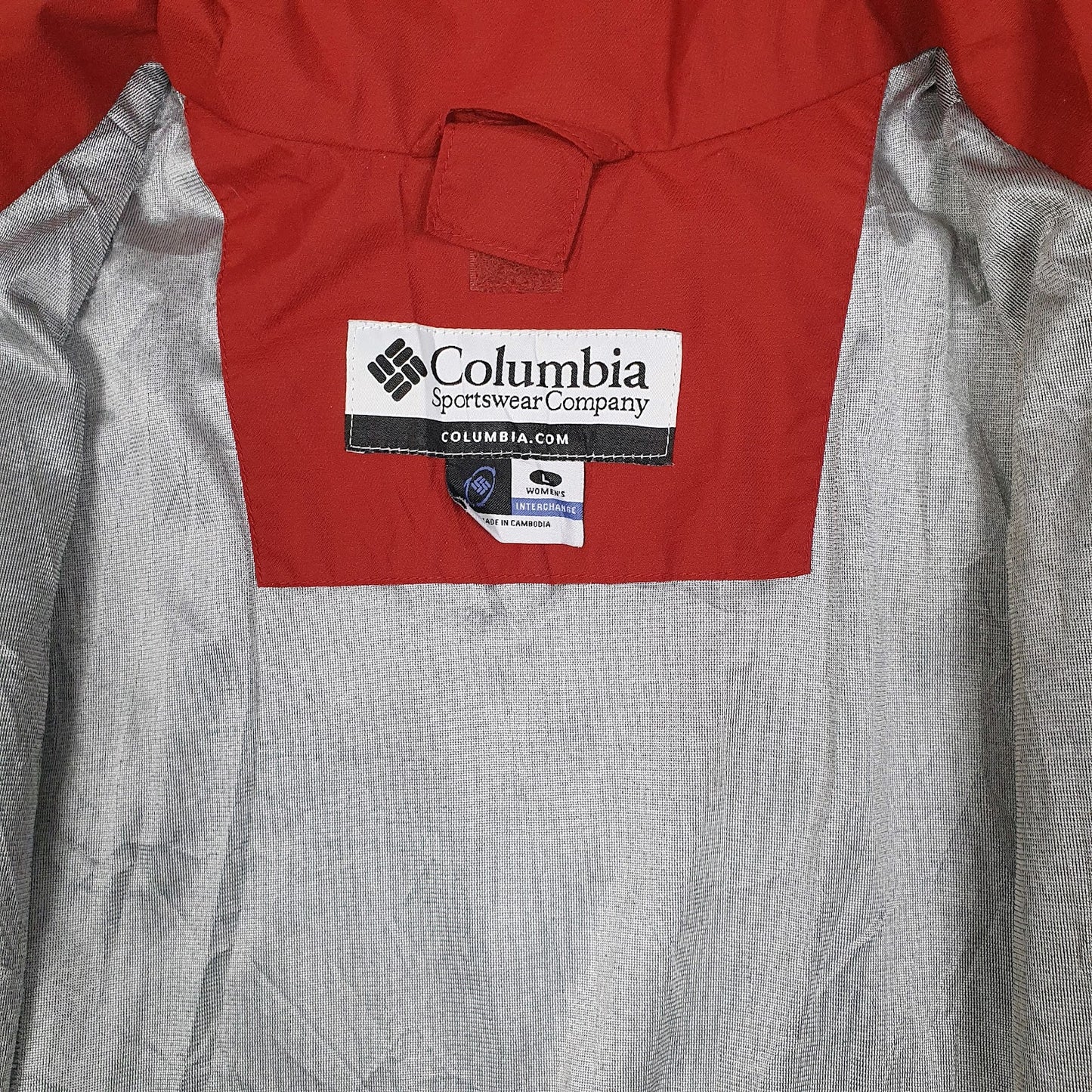 Womens Red Columbia Sportswear Company   Coat