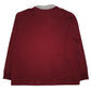 Mens Red Good Fellow Rugby Crewneck Polo Shirt